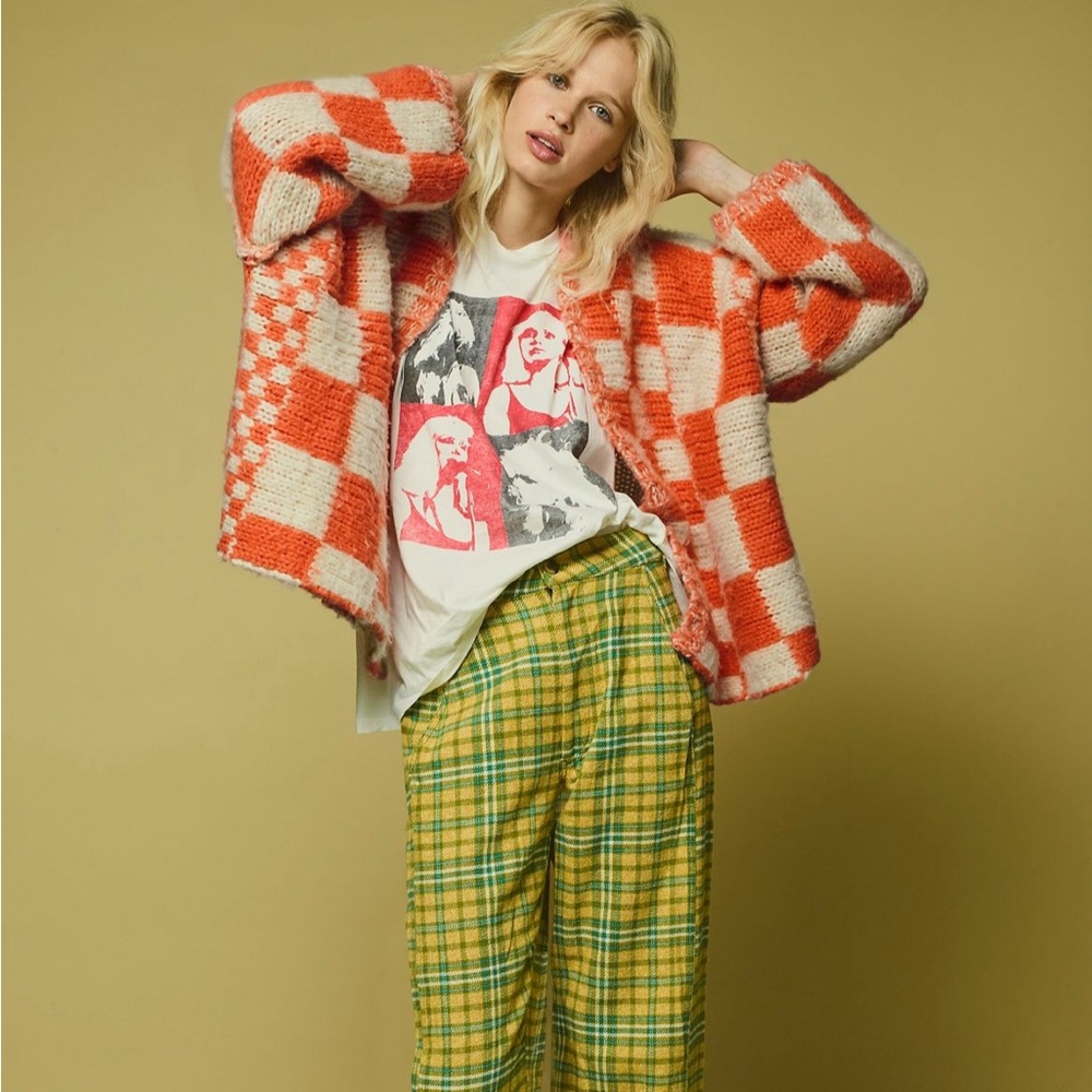 Free People Aldrin Cardi - Orangesicle